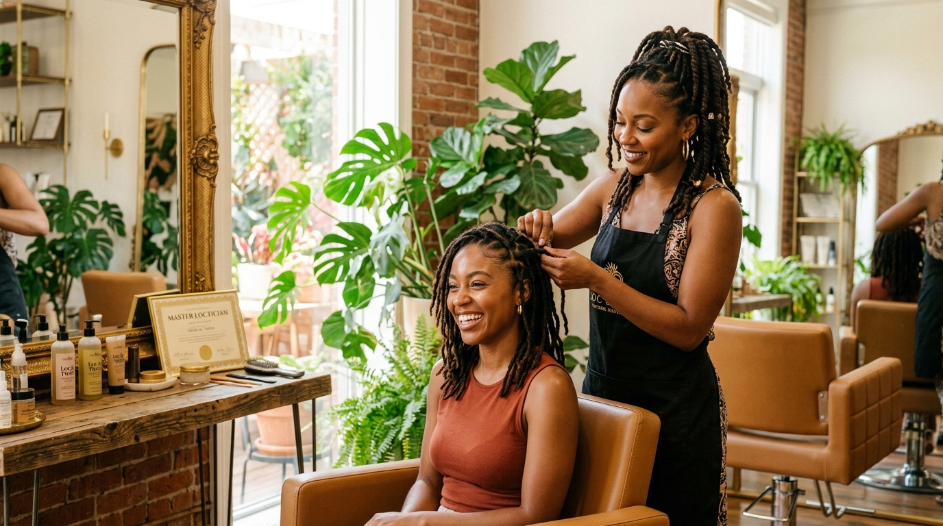 Loc Retwist & Scalp Detox